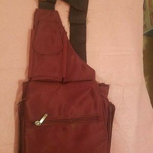 Buxton Bag - Burgundy - Brand New - Never Used